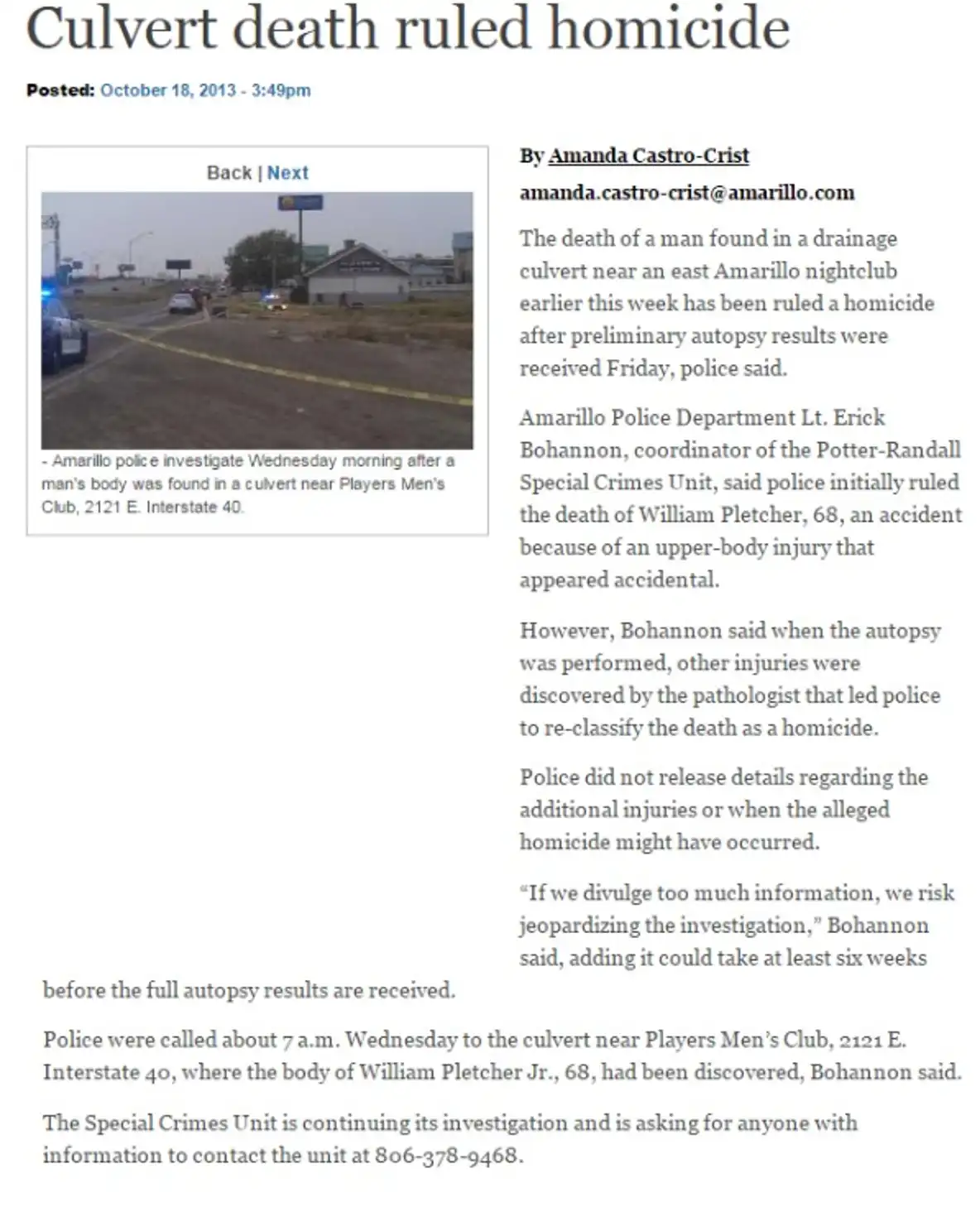 clipping_PLETCHER, William_2013-10-16.png